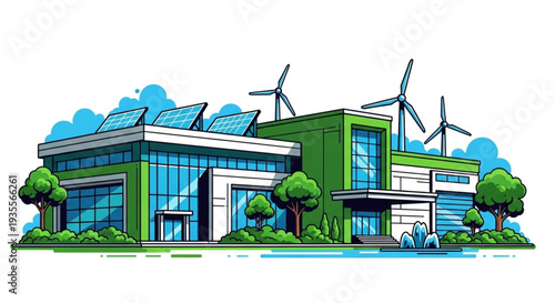 Sustainable Building with Renewable Energy.