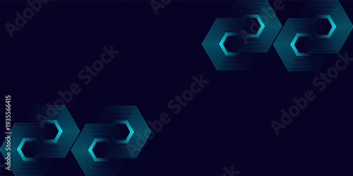 Abstract blue modern background with dynamic geometric shapes.vector.eps.10