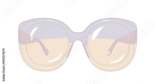 Fashionable Sunglasses with Yellow Lenses.