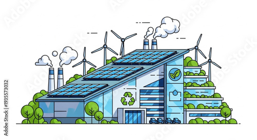 Sustainable Building with Renewable Energy.