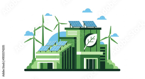 Sustainable Building with Renewable Energy.