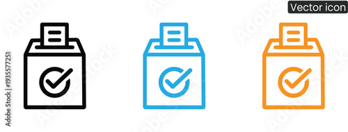 Vibrant checklist icons for business and productivity needs