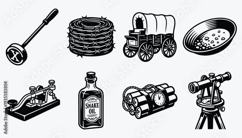 Wild West Historical Objects Collection