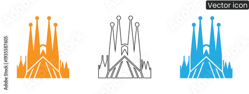 Sleek city skyline with modern skyscrapers and urban landscape