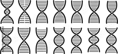 Vector illustration of various black art easel icons with blank canvases in different perspectives isolated on a white background.