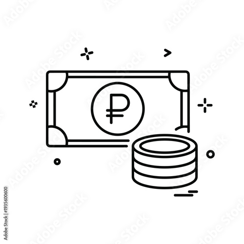 Illustration of currency and data storage symbolizing financial data management
