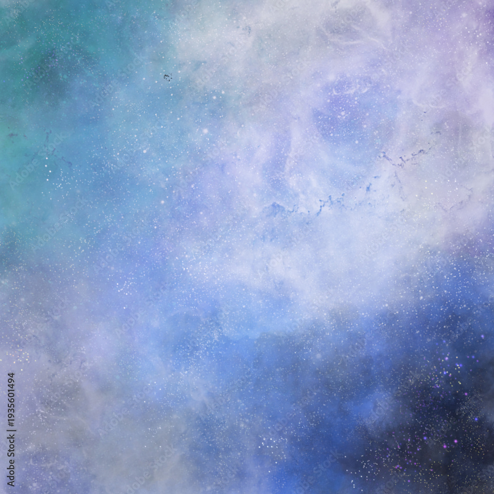Obraz premium abstract watercolor galaxy 