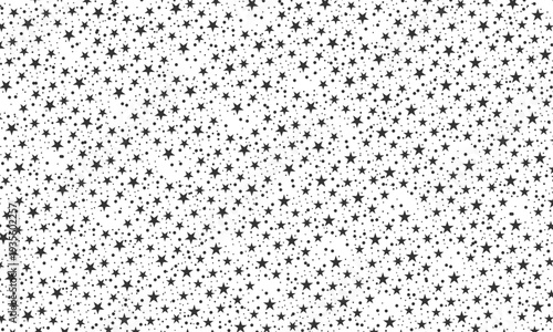 Star seamless pattern. Pattern, seamless, star, stars, texture, repeat, geometric, minimal, decorative, textile, fabric. Small scattered star pattern for wallpaper surface design, vector illustration.