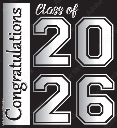 class of 2026 vertical sign