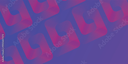 Modern abstract gradient banner background with glowing geometric lines. Futuristic design. Space for your text. Suit for cover, illustration eps10