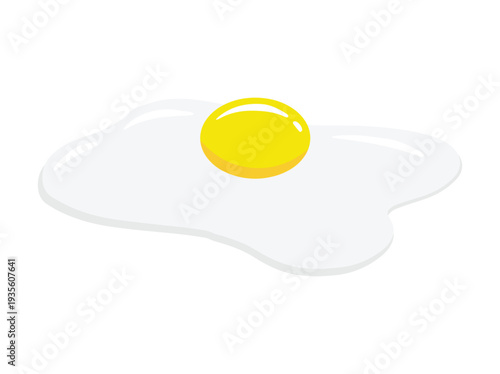 Hand Drawn Sunny Fried Egg