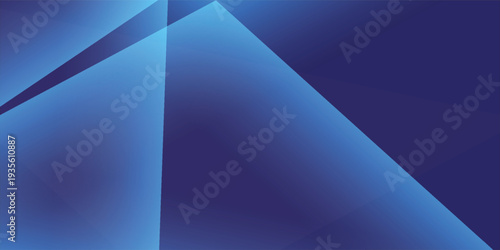 Digital blue background polygon elegant background and banner business  product present. dynamic background design