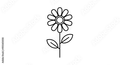 Minimalist chef hat line icon on white and black background