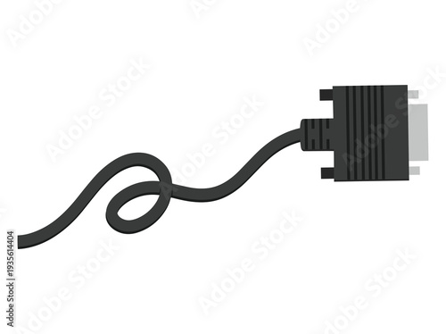 DVI Cable Connector Clip Art
