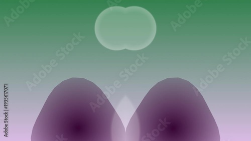 Easter Eggs in Various Colors and Arrangements.