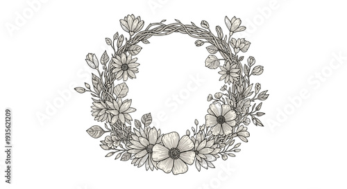 Floral wreath