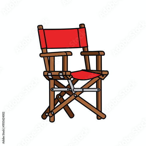 Director s Chair Illustration