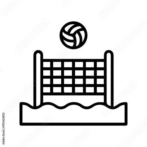 Water Polo Net Ball Icon