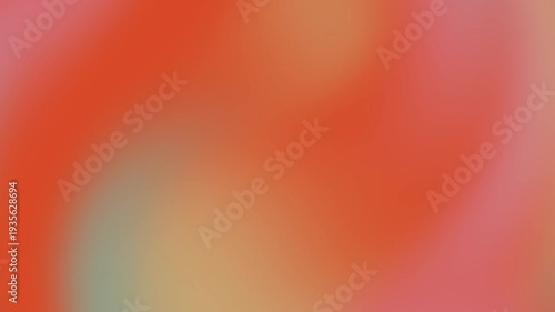 Blurry gradient of orange pink and yellowish tones. Suitable for background designs, social media graphics, website banners, and abstract art projects.