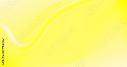 Copy Space in Yellow abstract background with Curve lines Gradient Design