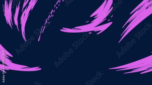 Comic Style Action Speed Lines 4K Seamless Loop.
