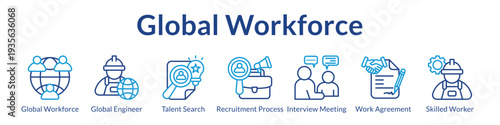Global Workforce Icon