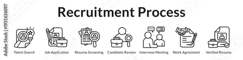 Recruitment Process Icon