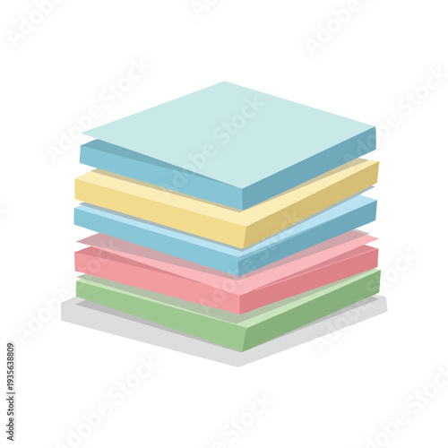 Colorful Stack of Soft Fabric Layers for Creative and Home Decor Projects