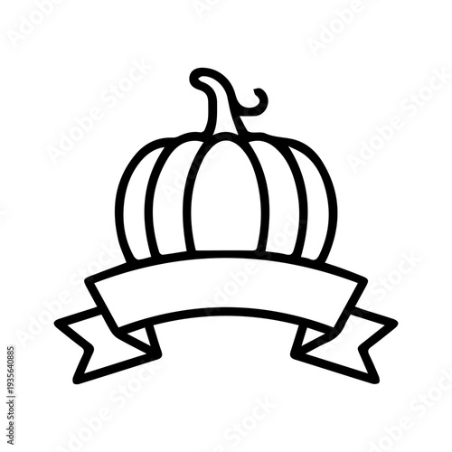 Autumn Pumpkin Banner Design