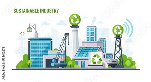 Sustainable Industry with Renewable Energy Sources.