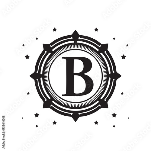 Vintage golden grunge rubber stamp label featuring a circular metal coin symbol and sale text as a business icon vector illustration