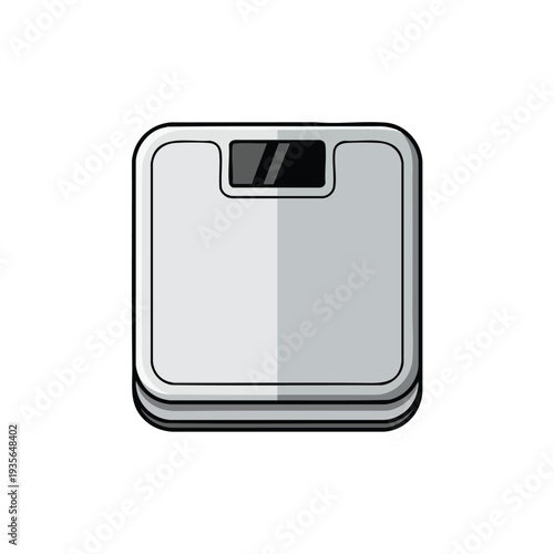 Modern Digital Bathroom Scale for Accurate Weight Measurement