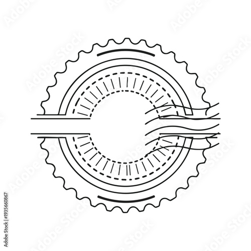 Close up of a Mechanical Watch Movement with Gears and Components
