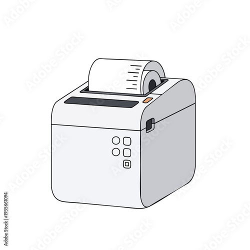 Modern Office Paper Shredder for Secure Document Disposal