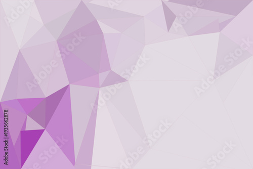 Purple Low Poly Geometric Abstract Background