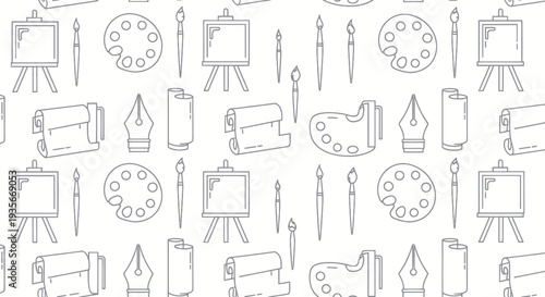 Artist Tools and Supplies for Creative Work.