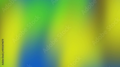 Abstract blurry background gradient of green yellow and blue. Suitable for presentations, web design, digital art projects, and social media graphics.