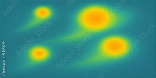 Abstract colorful sky background with bright rainbow sunlight and glowing circular light design