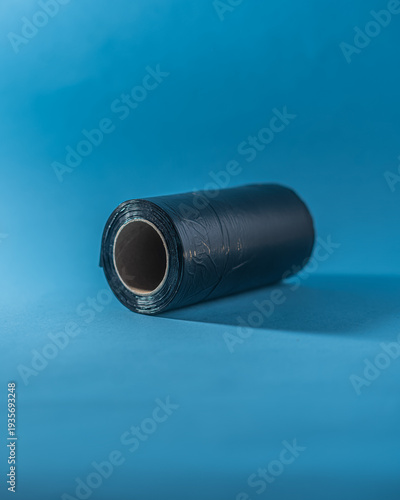 Roll of Black Trash Bags