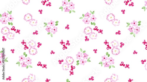 Pastel Floral Loop Video Aesthetic Digital Background for Boutique Branding