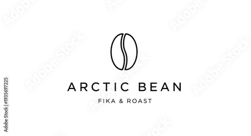 Arctic Bean Coffee Roasters Logo Design.
