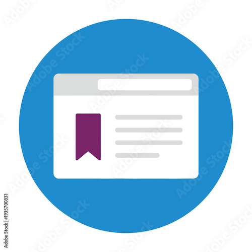 Modern document display with bookmark highlighting important content