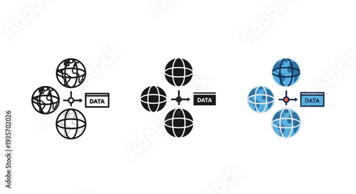 Global Data Network Transfer Icon Free Download Global Data Network Transfer Icon - GFXLoad
