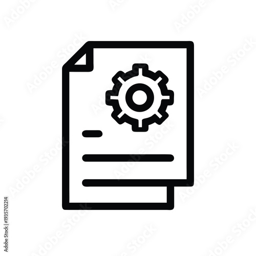 Standard Operating Procedure Document Icon