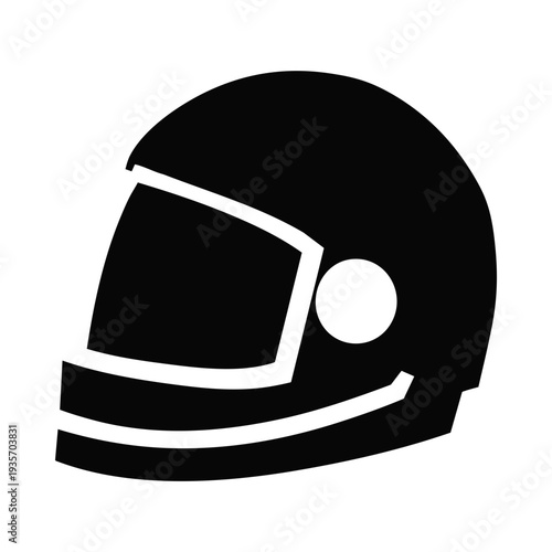 Astronaut Helmet Space Exploration Icon