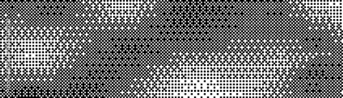 Bitmap dither pixel effect, Y2K game, retro arcade texture with abstract gradient. 8-bit halftone effects for vintage video art or glitch designs. Gradation pixelated vector-style creative concept.