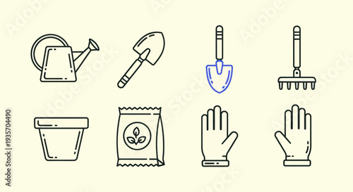 Cartoon fruits collection isolated on white