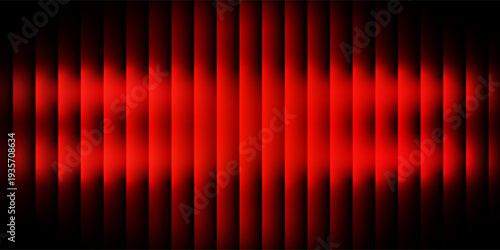 Futuristic vibrant circular gradient pattern with ribbed fractal glass texture blending smooth radiant colors. Bold dynamic abstract background perfect for creative digital design. Vector eps10