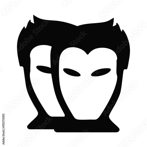 Evil Faces Expression Icon