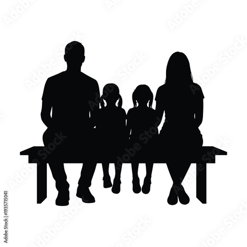 Loving father and daughter sharing tender moment in silhouette